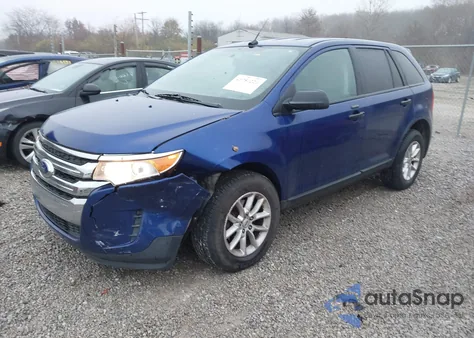 2013 Ford Edge Se z USA, uszkodzony, nr VIN 2FMDK3GC8DBE10638
